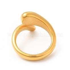 Ion Plating(IP) 304 Stainless Steel Finger Rings for Women Men&nbsp;RJEW-C049-36A-G