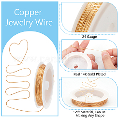 Copper Jewelry Wire&nbsp;CWIR-NB0001-02F