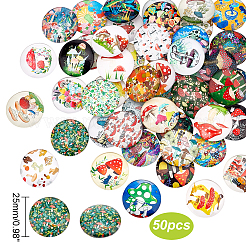 Glass Cabochons&nbsp;GLAA-PH0002-28B