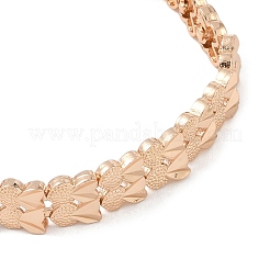 Brass Link Chain Bracelets for Women Men&nbsp;BJEW-P324-01C-KCG