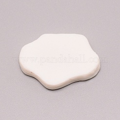 Opaque Resin Cabochons&nbsp;LS-RESI-WH0015-21