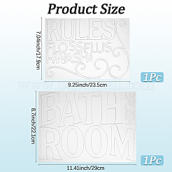 Acrylic Wall Stickers&nbsp;DIY-WH20013-59B
