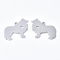 Tarnish Resistant 304 Stainless Steel Pendants&nbsp;LS-STAS-N087-28