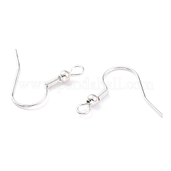 304 Stainless Steel Earring Hooks&nbsp;X-STAS-T031-17S