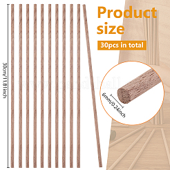 Black Walnut Wood Craft Sticks&nbsp;WH-WG85530-01