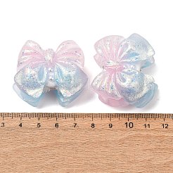 Luminous Opaque Resin & Rhinestone & Polymer Clay Beads&nbsp;RE-CBA1913-02A