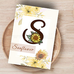 Flower Letter S Carbon Steel Cutting Dies Stencils&nbsp;DIY-WH0309-2371