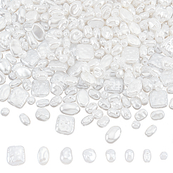 320Pcs 8 Style ABS Plastic Imitation Pearl Beads&nbsp;KY-NB0001-59