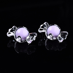 Transparent Acrylic Beads&nbsp;X-TACR-N011-002A-01