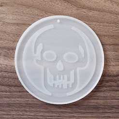 DIY Skull Pendant Silicone Molds&nbsp;DIY-E049-03