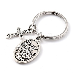 Tibetan Style Alloy Keychain&nbsp;KEYC-JKC00224