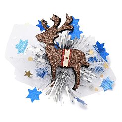 Chistmas Theme Felt & Gauze Alligator Hair Clips&nbsp;PHAR-F019-03