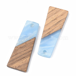 Resin & Walnut Wood Pendants&nbsp;RESI-S389-040A