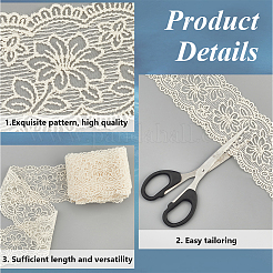 5 Yards Flat Cotton Lace Ribbon&nbsp;OCOR-GF0004-71B-01