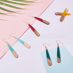 DIY Teardrop Dangle Earring Making Kits&nbsp;DIY-OC0006-32