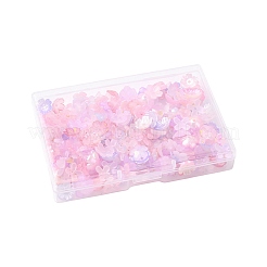Metal Enlaced Acrylic Bead Caps&nbsp;OACR-FS0002-49B