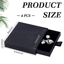 Cardboard Jewelry Set Drawer Boxes&nbsp;CON-WH0099-76B