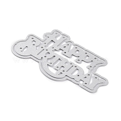 Birthday Theme Carbon Steel Cutting Dies Stencils&nbsp;DIY-P076-38