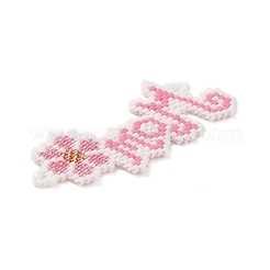 Handmade Loom Pattern MIYUKI Seed Beads&nbsp;PALLOY-MZ00050-01