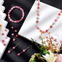 Natural Chalcedony Beads Strands&nbsp;G-AR0001-41