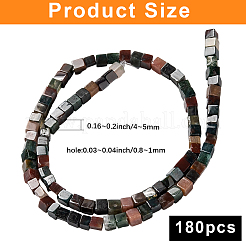 2 Strands Natural Indian Agate Beads Strands&nbsp;G-PA0001-79