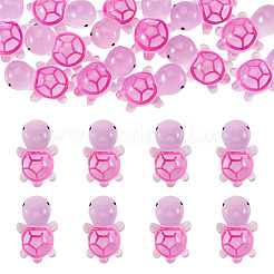 12Pcs Luminous Translucent Resin Sea Animal Cabochons&nbsp;RESI-TA0004-56B