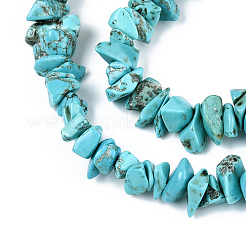 Synthetic Turquoise Beads Strands&nbsp;G-N352-03