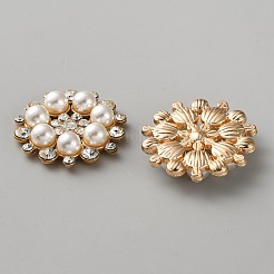 Alloy Rhinestones Cabochons&nbsp;FIND-WH0173-102B-G