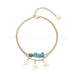 304 Stainless Steel Charm Anklets&nbsp;AJEW-AN00510