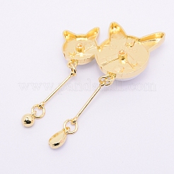 Zinc Alloy Bag Decoration&nbsp;PALLOY-WH0071-50G