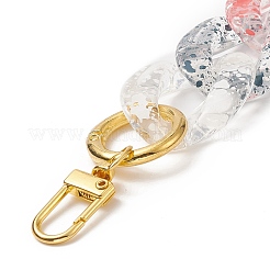 Transparent Acrylic Curban Chain Bag Handles&nbsp;AJEW-BA00102