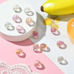 15Pcs 3 Styles Transparent Glass Beads&nbsp;GLAA-YW0003-69