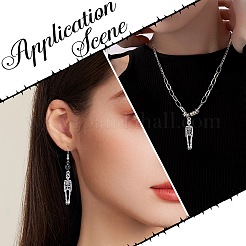 80Pcs Tibetan Style Alloy Pendants&nbsp;TIBE-SC0003-04
