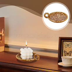 4Pcs Porcelain Candle Holders&nbsp;AJEW-OC0014-37
