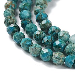 Natural Chrysocolla Beads Strands&nbsp;G-P514-A03-03
