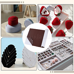 Rectangle Suede Fiber Fabric&nbsp;DIY-CY0003-83C