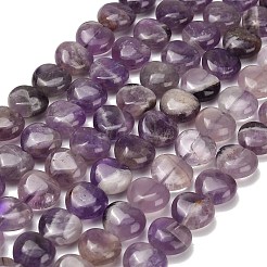 Natural Banded Amethyst Beads Strands&nbsp;GG-D001-B02