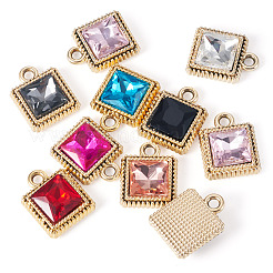 10Pcs UV Plating Alloy Pendants&nbsp;ALRI-TADJ0001-05