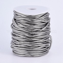 Tarnish Resistant 304 Stainless Steel Round Snake Chains&nbsp;CHS-L023-01D-P