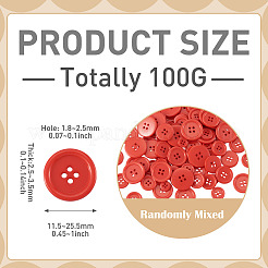 4-Hole Resin Buttons&nbsp;BUTT-TADJ0001-03F