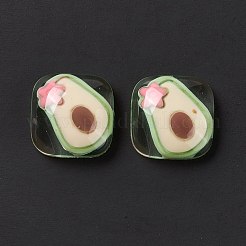 Transparent Resin Cabochons&nbsp;RESI-G034-A01