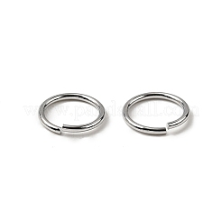Brass Open Jump Rings&nbsp;KK-B147-03I-P