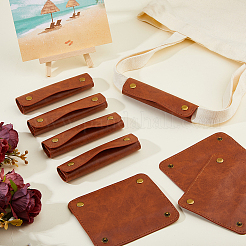 10Pcs Imitation Leather Luggage Handle Wraps&nbsp;AJEW-FH0008-91A