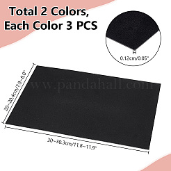 6 Sheets 2 Colors Plastic Bottom for Knitting Bag&nbsp;FIND-PH0020-18