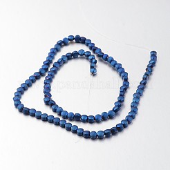 Electroplate Non-magnetic Synthetic Hematite Bead Strands&nbsp;G-F300-33B-F05