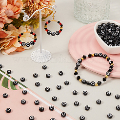 500Pcs 7 Styles Craft Style Acrylic Beads&nbsp;OACR-SC0001-52