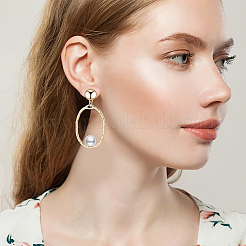 14Pcs Brass Open Back Bezel Pendants&nbsp;KK-BC0008-87