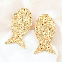 304 Stainless Steel Stud Earrings for Women&nbsp;SA-B001-02G-B
