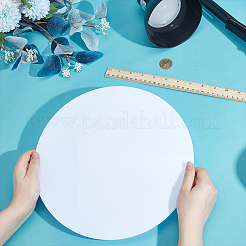 Acrylic Flat Round Folding Reflective Cardboard&nbsp;AJEW-WH0596-201A