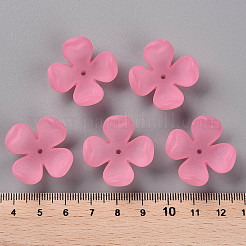 Frosted Acrylic Bead Caps&nbsp;MACR-S371-06A-704